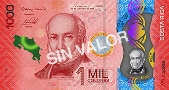 ₡1000 Frente
