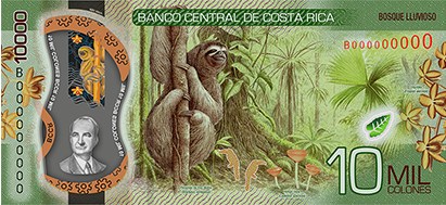 ₡10000 Reverso